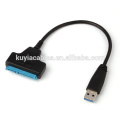 USB 3.0 a SATA 20pin Cable adaptador para 2,5 &quot;HDD unidad de disco duro